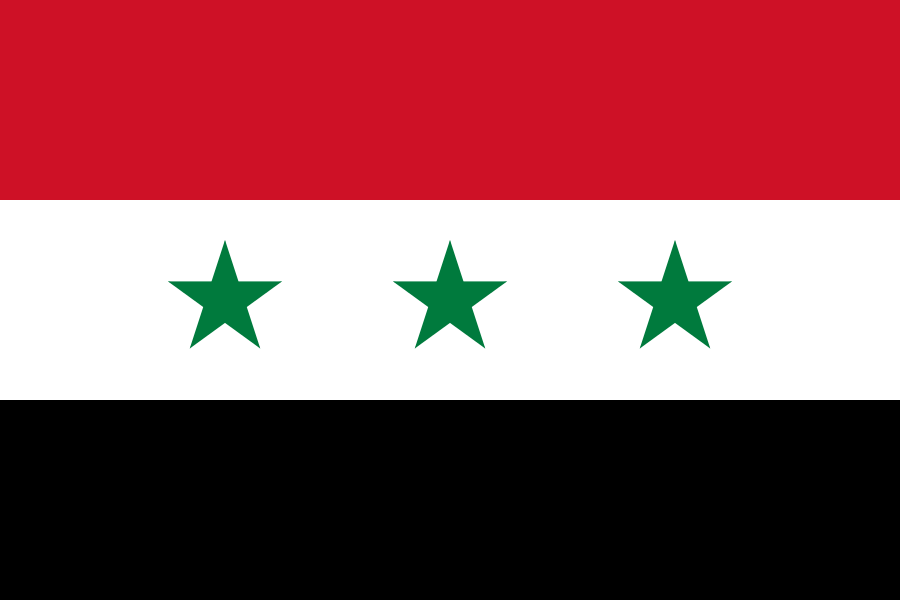 Flag_of_Iraq_ (1963-1991); _ Flag_of_Syria_ (1963-1972) .svg